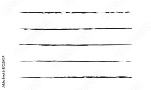 vector grunge brushes, hand drawn ink strokes