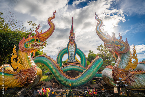 Wallpaper Mural Wat Pa Phu Pang is a famous temple in Si Mueang Mai district, Ubon Ratchathani, Thailand Torontodigital.ca