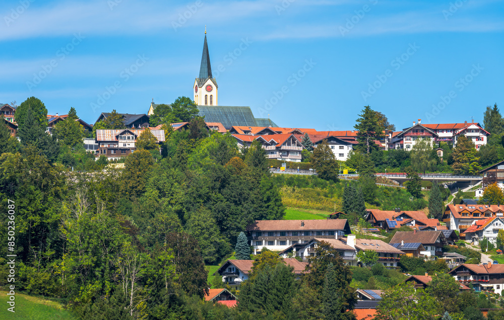 Oberstaufen village in the Allgäu Oberstaufen village in the Allgäu