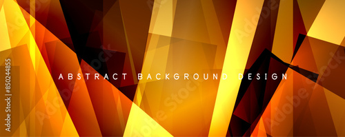 Breaking Glass Background, Kaleidoscope effect. Transparent Straight Lines. Dynamic Light Rays effect. Vector Illustration For Wallpaper, Banner, Background, Card, Book Illustration, landing page