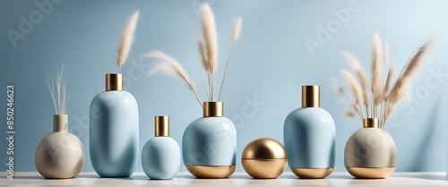 Pastel 3D Space Cream Banners for Social Media - Minimal Stone Promotions with Cosmetic Colors, Rendering Podium, Beige Mockup, Three-Dimensional Display Dais
