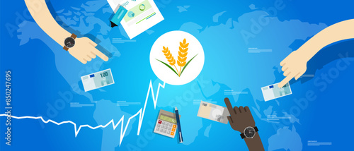 Rice price going up rising high rise increase in commodity market international trading market