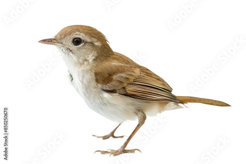 Nightingale Bird Isolated in Transparent background