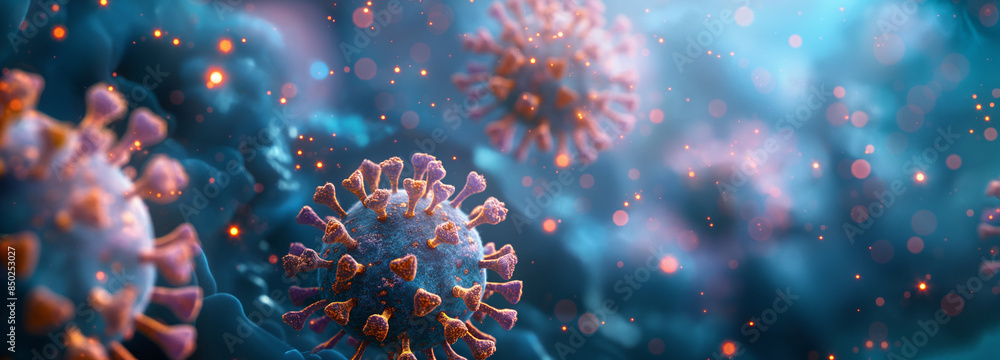 virus blue colors virus blue colors
