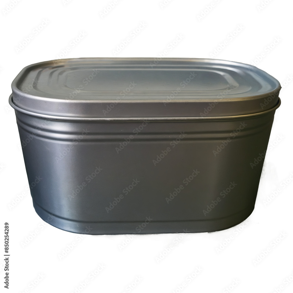 High-quality image of a black plastic container on a white background suitable for png use in design High-quality image of a black plastic container on a white background suitable for png use in design