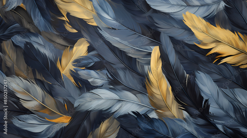 Feather abstract background Feather abstract background