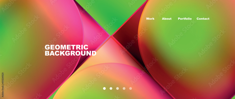 Bright colorful squares with round elements minimal geometric background. Vector Illustration For Wallpaper, Banner, Background, Card, Book Illustration, landing page Bright colorful squares with round elements minimal geometric background. Vector Illustration For Wallpaper, Banner, Background, Card, Book Illustration, landing page