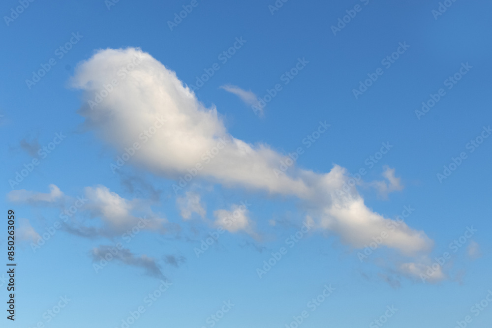 Blue sky with white cloud. The summer heaven is colorful clearing day Good weather and beautiful nature in the morning. Blue sky with white cloud. The summer heaven is colorful clearing day Good weather and beautiful nature in the morning.