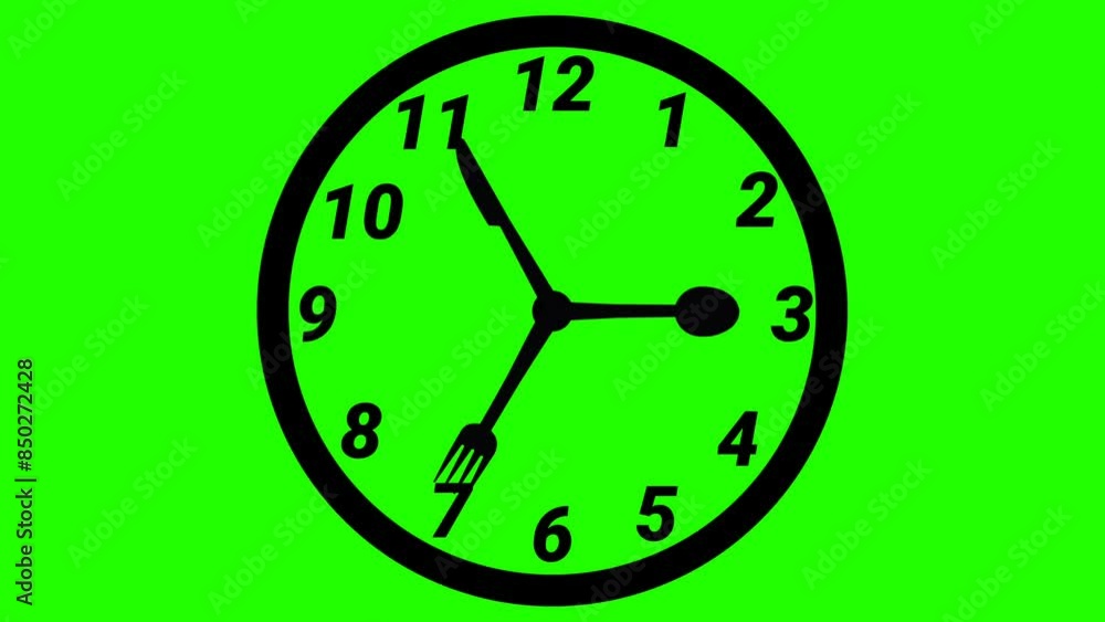 Clock Counting Down Speed A black day. Clock with moving arrows. Time lapse animated clock Clock Counting Down Speed A black day. Clock with moving arrows. Time lapse animated clock