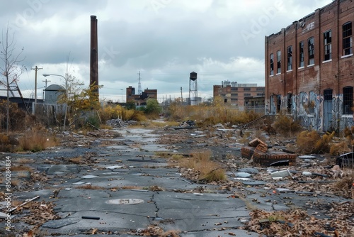 Wallpaper Mural Brownfield redevelopment projects transforming abandoned industrial sites into sustainable, energyefficient communities Torontodigital.ca