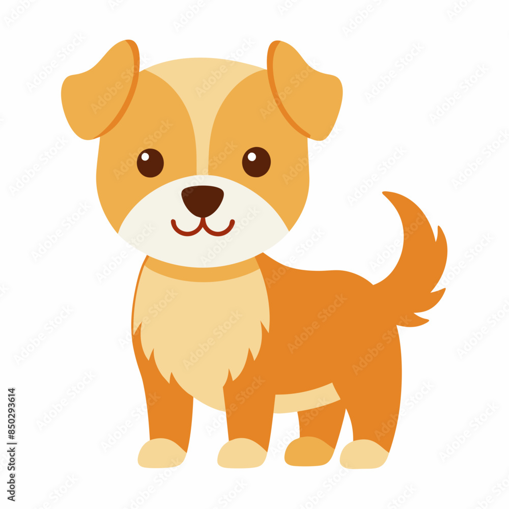 Cute dog cartoon vector icon illustration svg Cute dog cartoon vector icon illustration svg