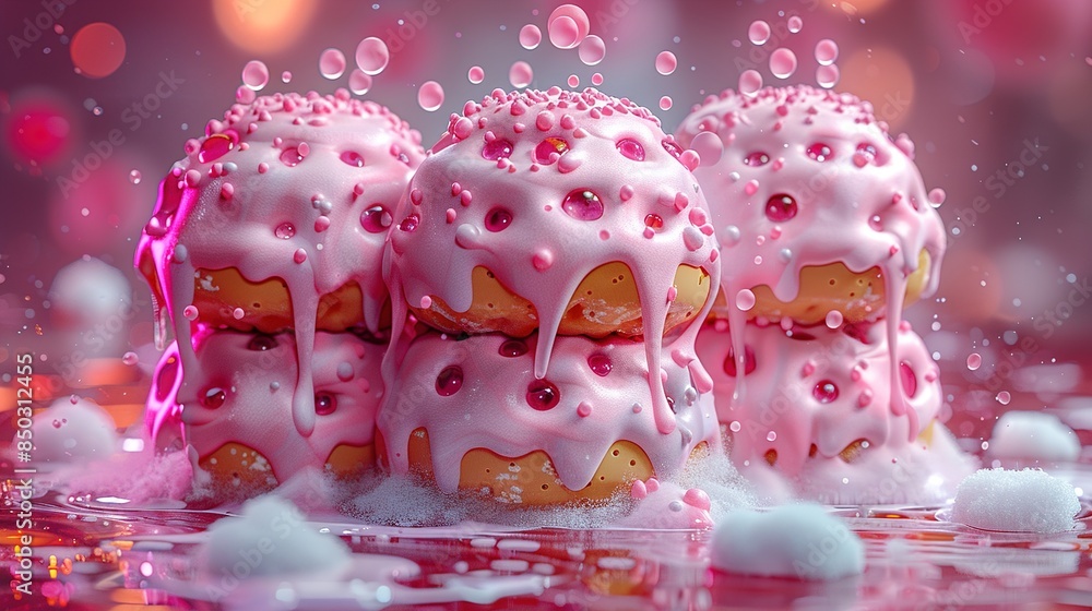 © AA - pink christmas lights © AA - pink christmas lights
