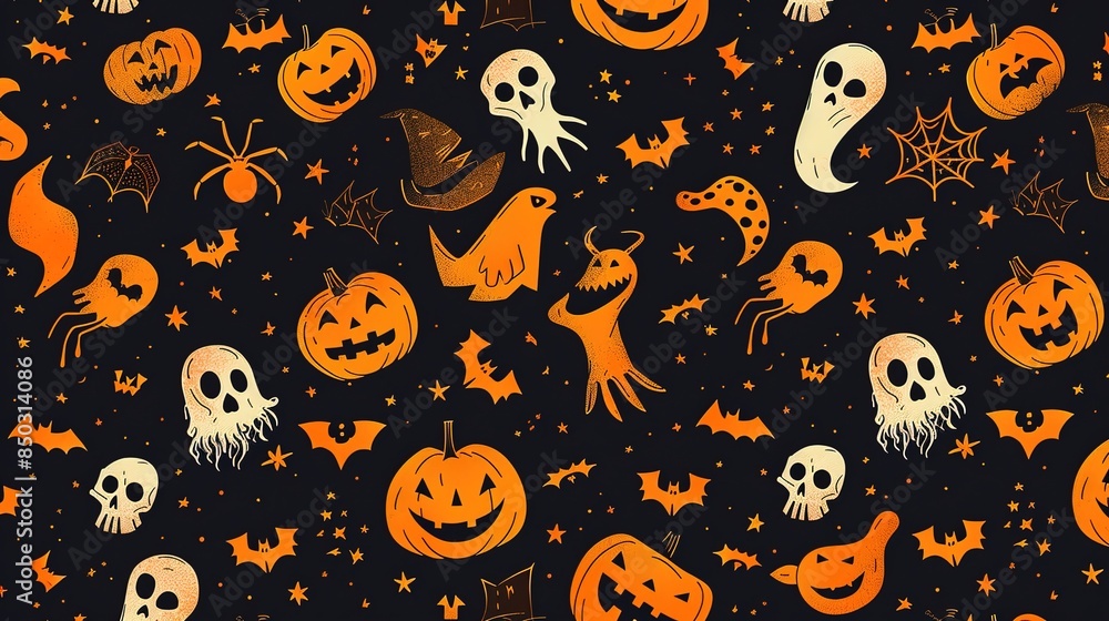 simple halloween pattern wallpaper simple halloween pattern wallpaper