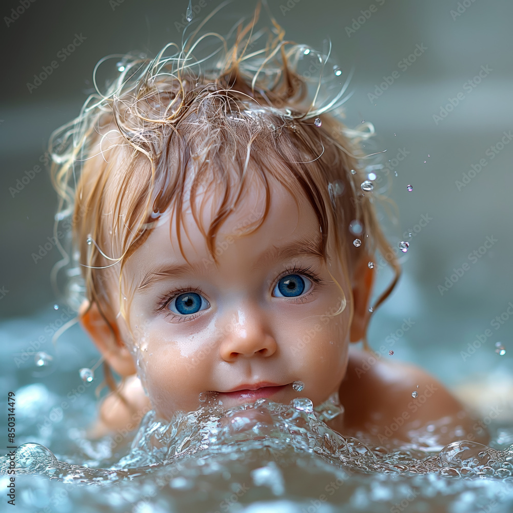 baby in the water baby in the water