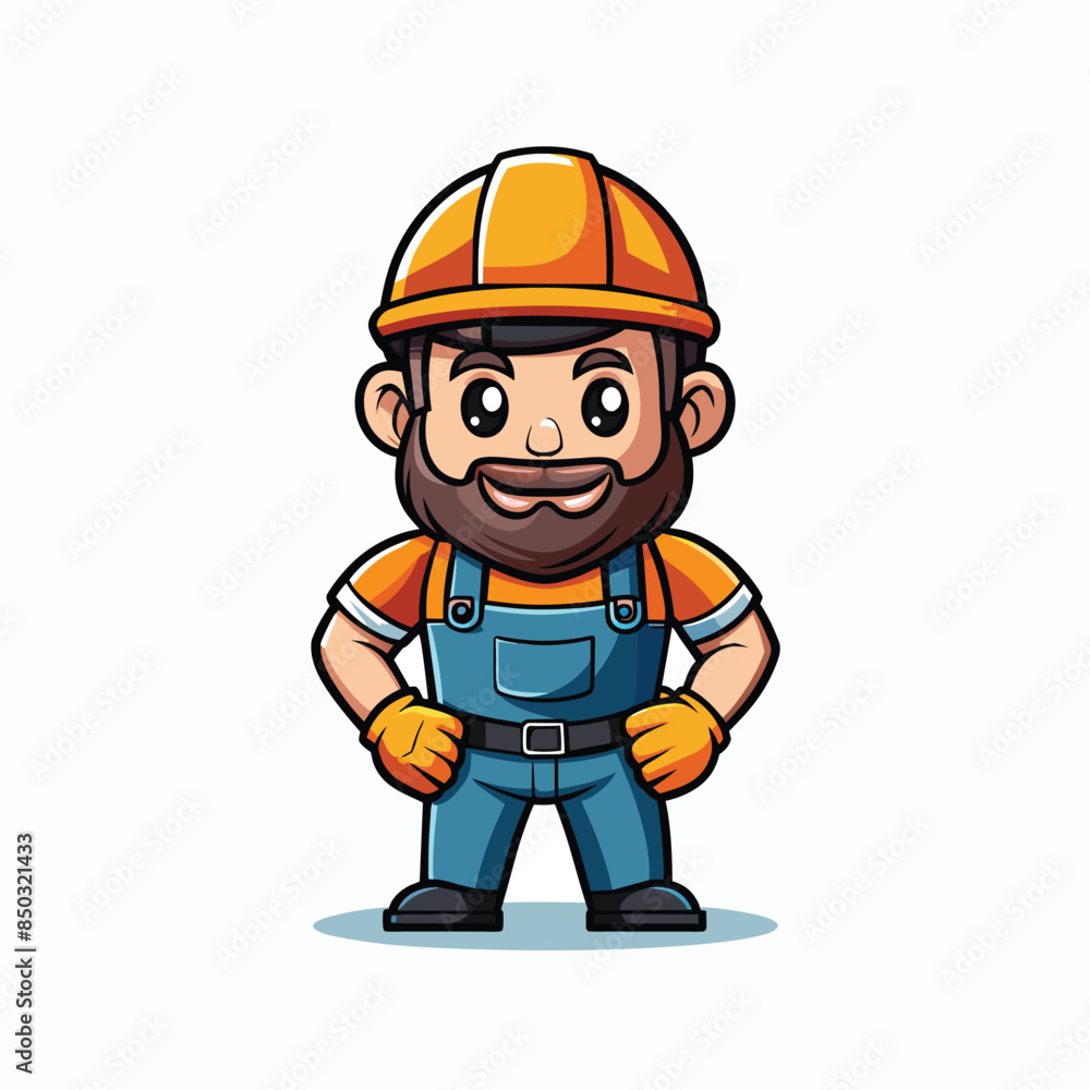 construction mascot construction mascot