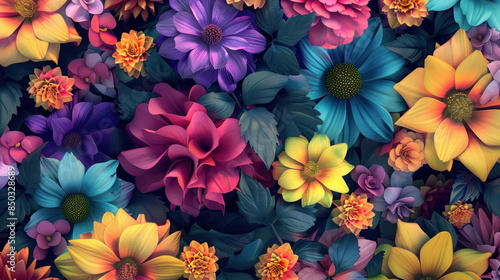 flower background, colorful, flower backdrop