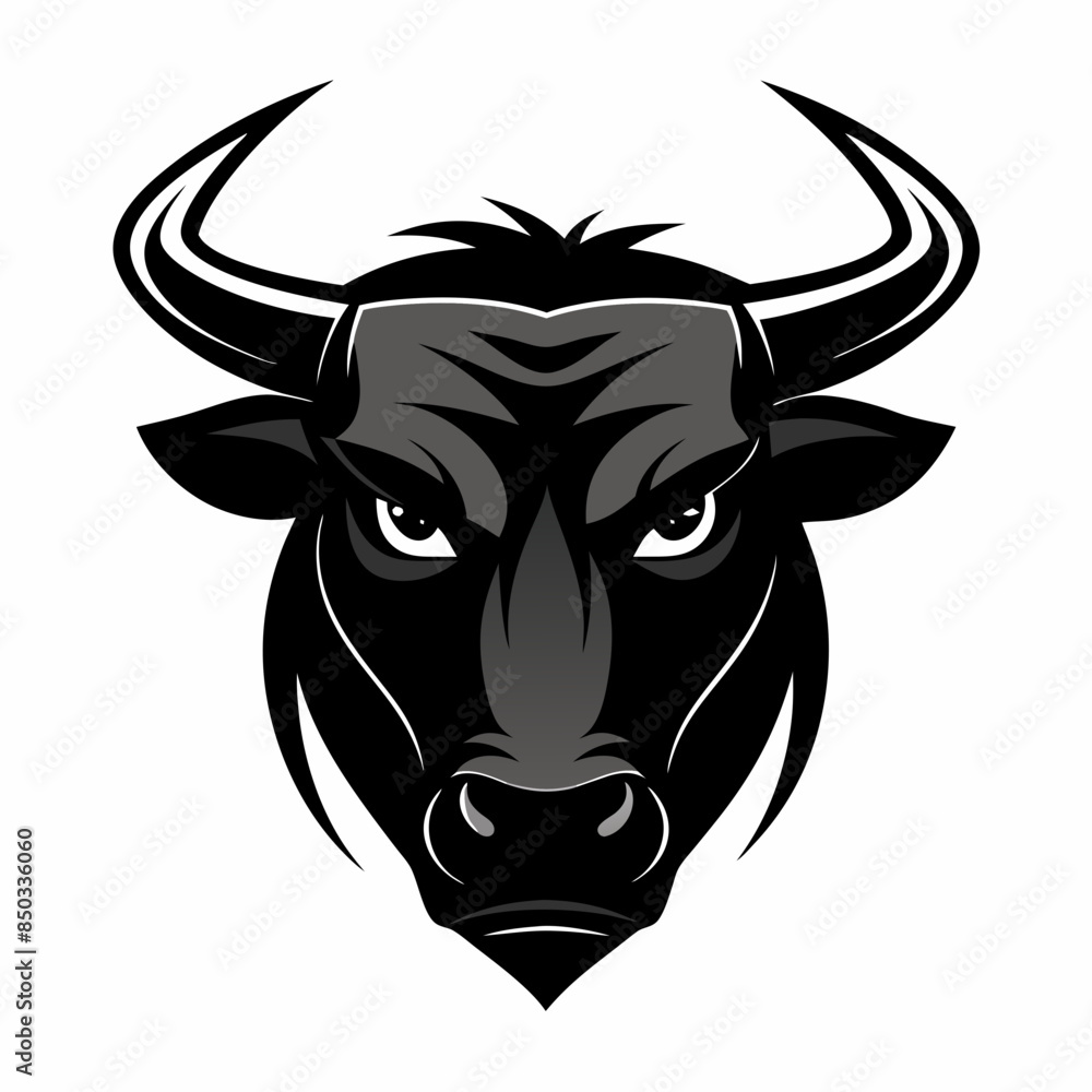 black and white cow head black and white cow head