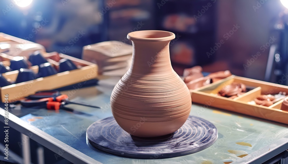Fototapeta premium clay pot and pottery