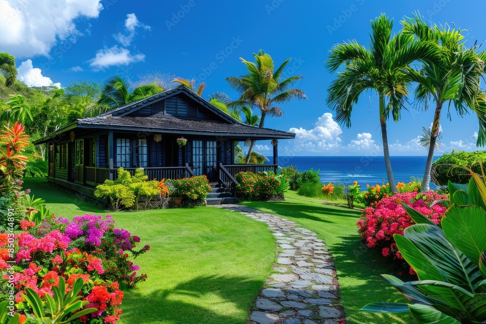 A small villa by the seaside A small villa by the seaside