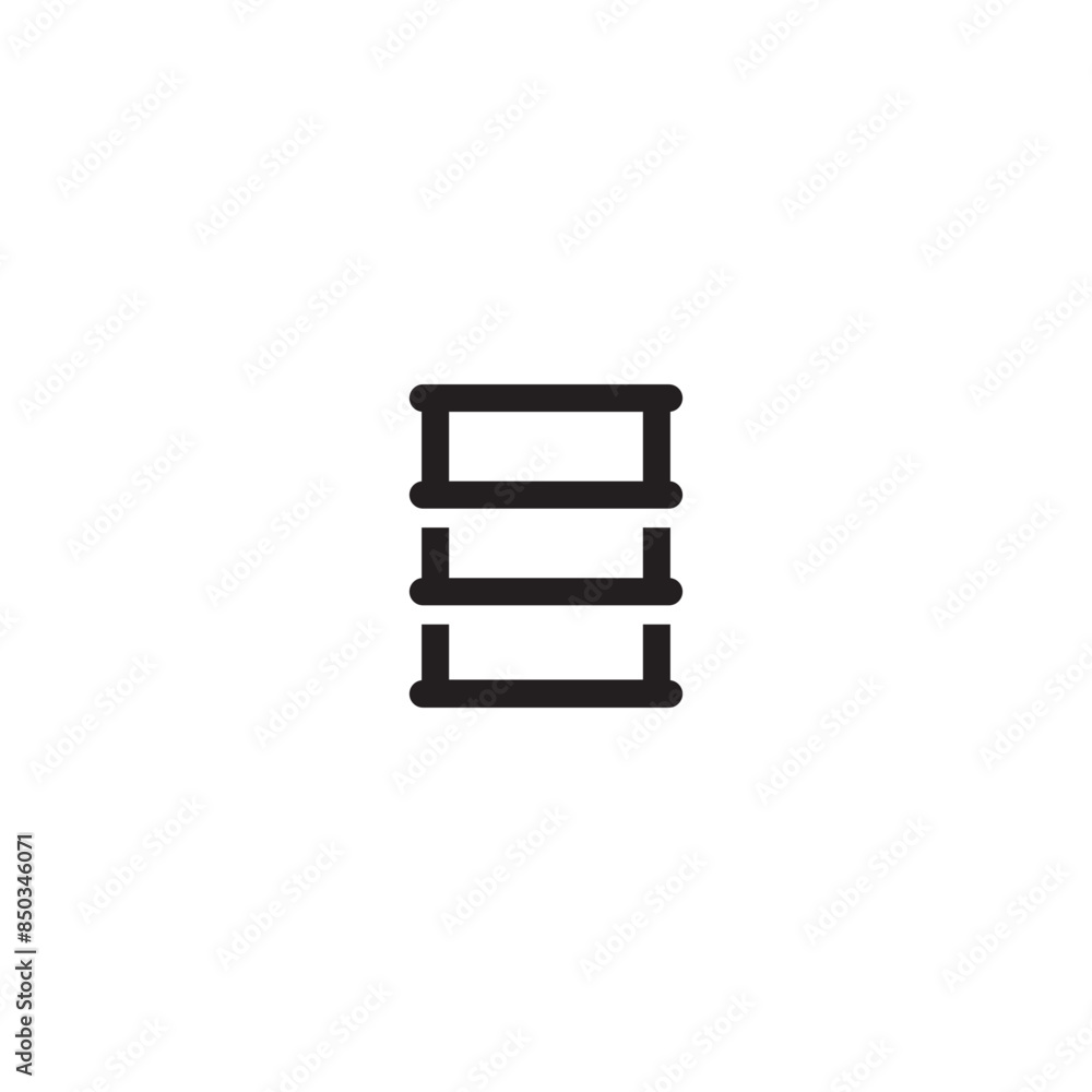 Oil barrel icon vector design trendy Oil barrel icon vector design trendy
