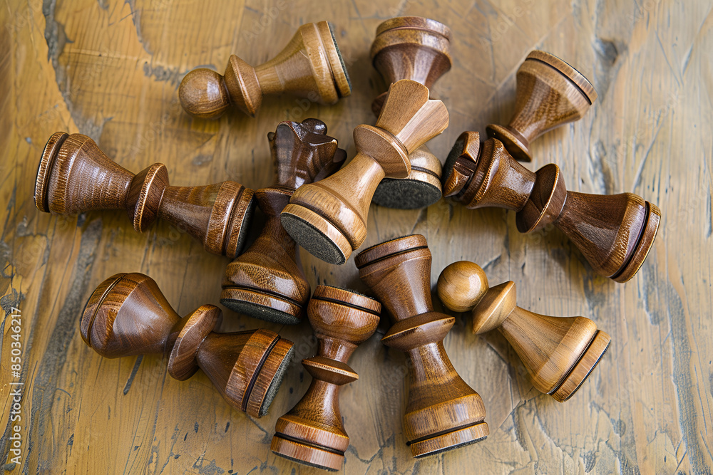 Pattern of chess pieces on a light background,
Chess pieces in a close-up
Pattern of chess pieces on a light background,
Chess pieces in a close-up