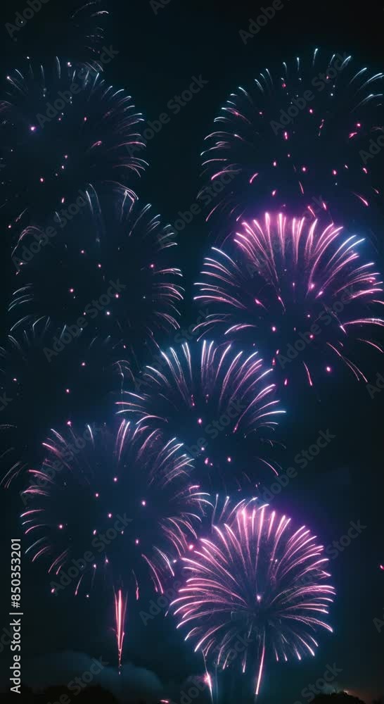 Fireworks in the night sky Fireworks in the night sky
