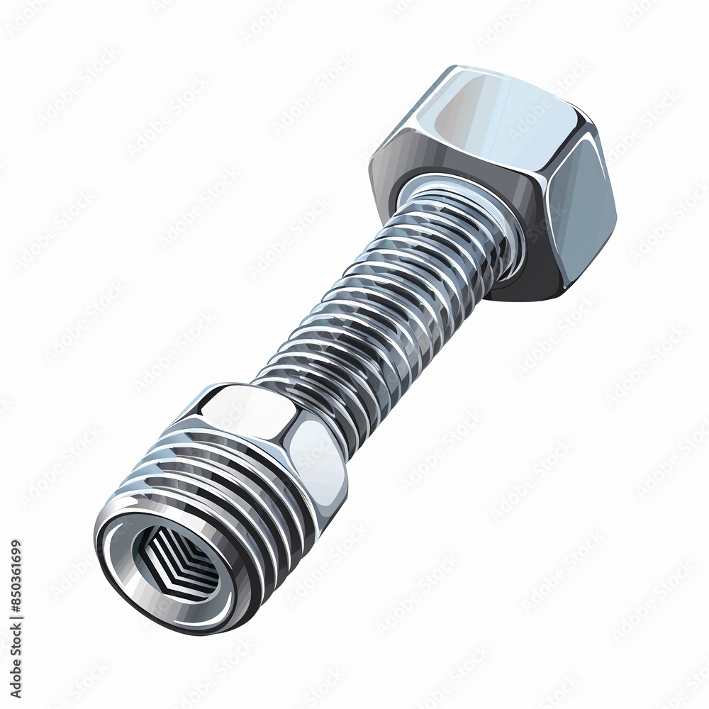 A bolts clipart, tool element, vector illustration, grey, isolated on white background A bolts clipart, tool element, vector illustration, grey, isolated on white background