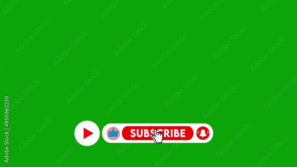 Bell Clicked Pop up subscribe notification like bell icon button clicked floating ...