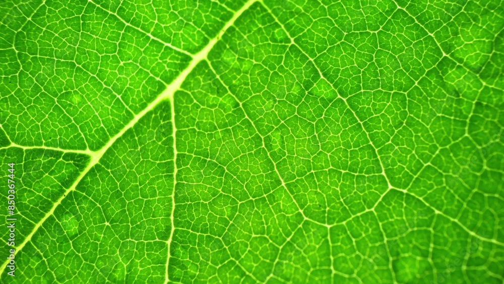 Through a close-up lens, the intricate veins of a green leaf emerge, illuminated by subtle light. Its vibrant hue and delicate patterns intertwine, inviting a closer exploration. Green background.
Through a close-up lens, the intricate veins of a green leaf emerge, illuminated by subtle light. Its vibrant hue and delicate patterns intertwine, inviting a closer exploration. Green background.