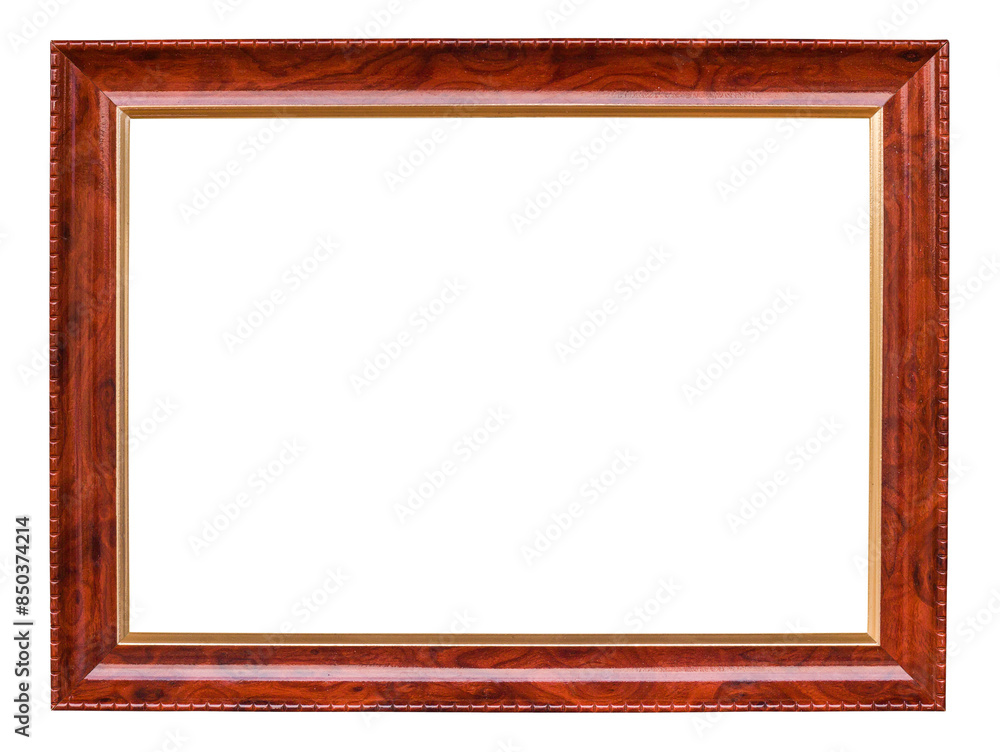 brown wooden picture frame