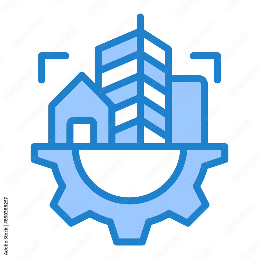 Obraz premium Civil Engineering Icon