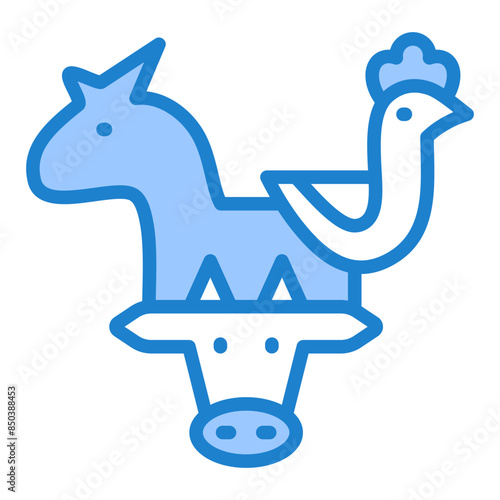 Animal Husbandry Icon © Gravisio