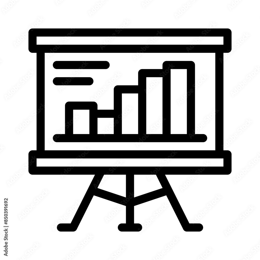 diagram line icon diagram line icon