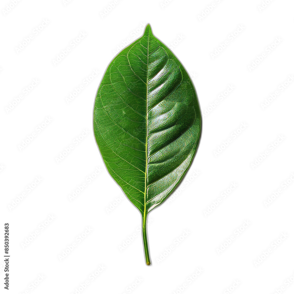 Sassafras leaf isolated on white background on transparent isolate, PNG Sassafras leaf isolated on white background on transparent isolate, PNG