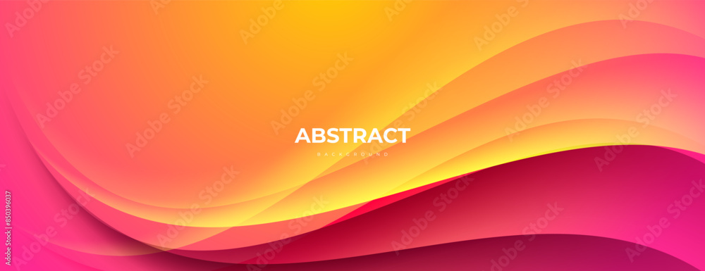 yellow pink abstract background with colorful waves and gradient colors yellow pink abstract background with colorful waves and gradient colors