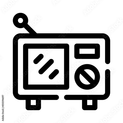 transceiver line icon