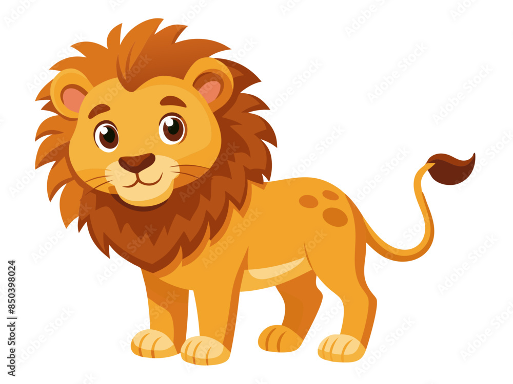 Lion vector illustration, cute animal vector illustration, Lion illustration vector, cute Lion cartoon illustration Lion vector illustration, cute animal vector illustration, Lion illustration vector, cute Lion cartoon illustration