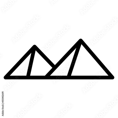 pyramid line  photo