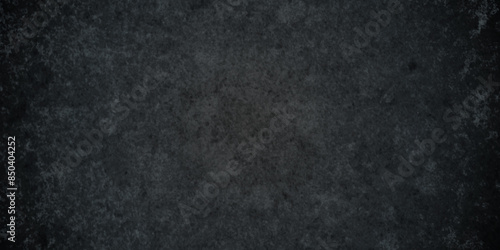 Abstract dark black and stone grungy wall backdrop texture background. Blank black concrete texture surface background. dark texture chalk board and black board background.