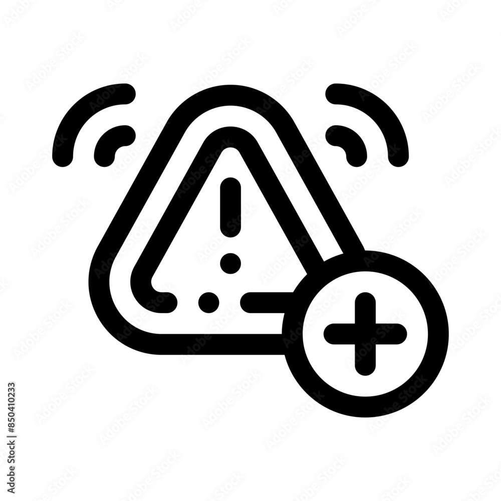 emergency line icon emergency line icon