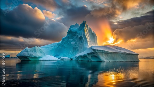 Eisberge im Meer - Polarkreis - Landschaft