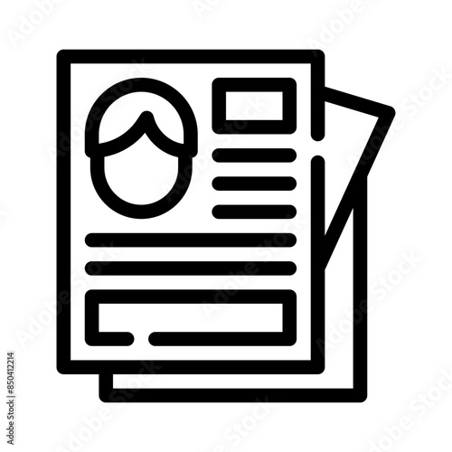applicant line icon