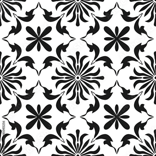 black and white pattern © anamulhaqueanik