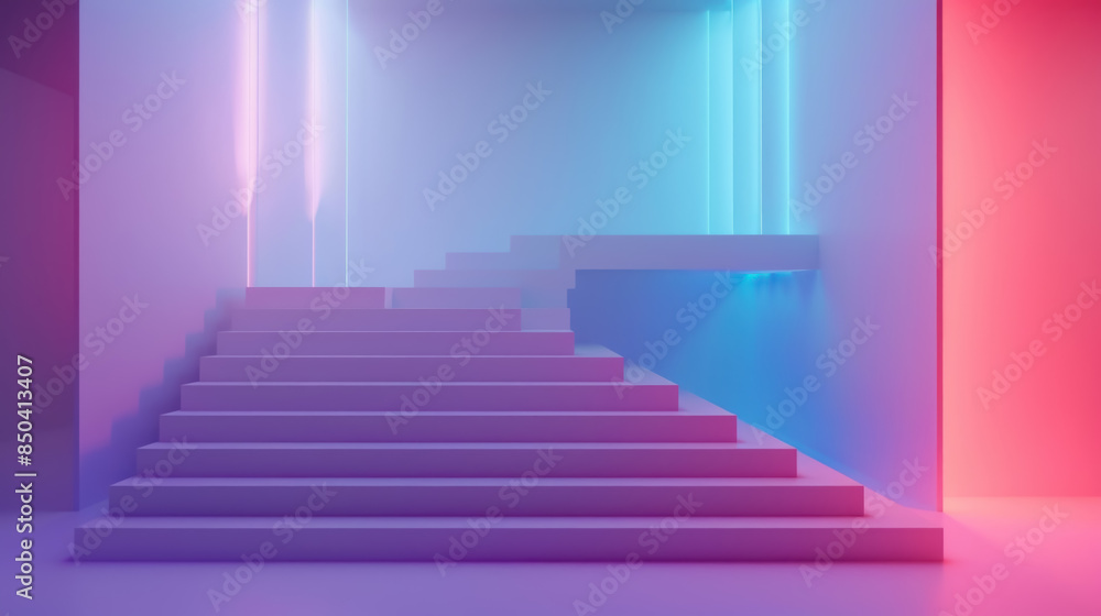 Holographic deep learning system, realistic technology concept Holographic deep learning system, realistic technology concept