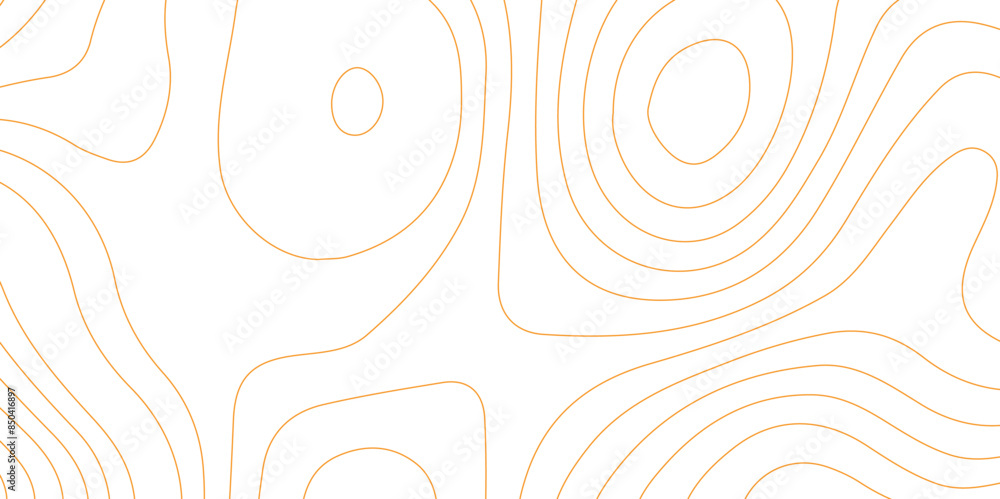 Lines Topographic contour lines vector map seamless pattern. retro ...