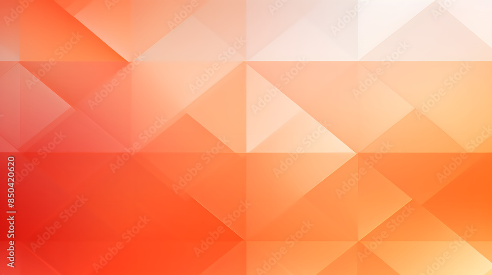 Obraz premium orange low poly background
