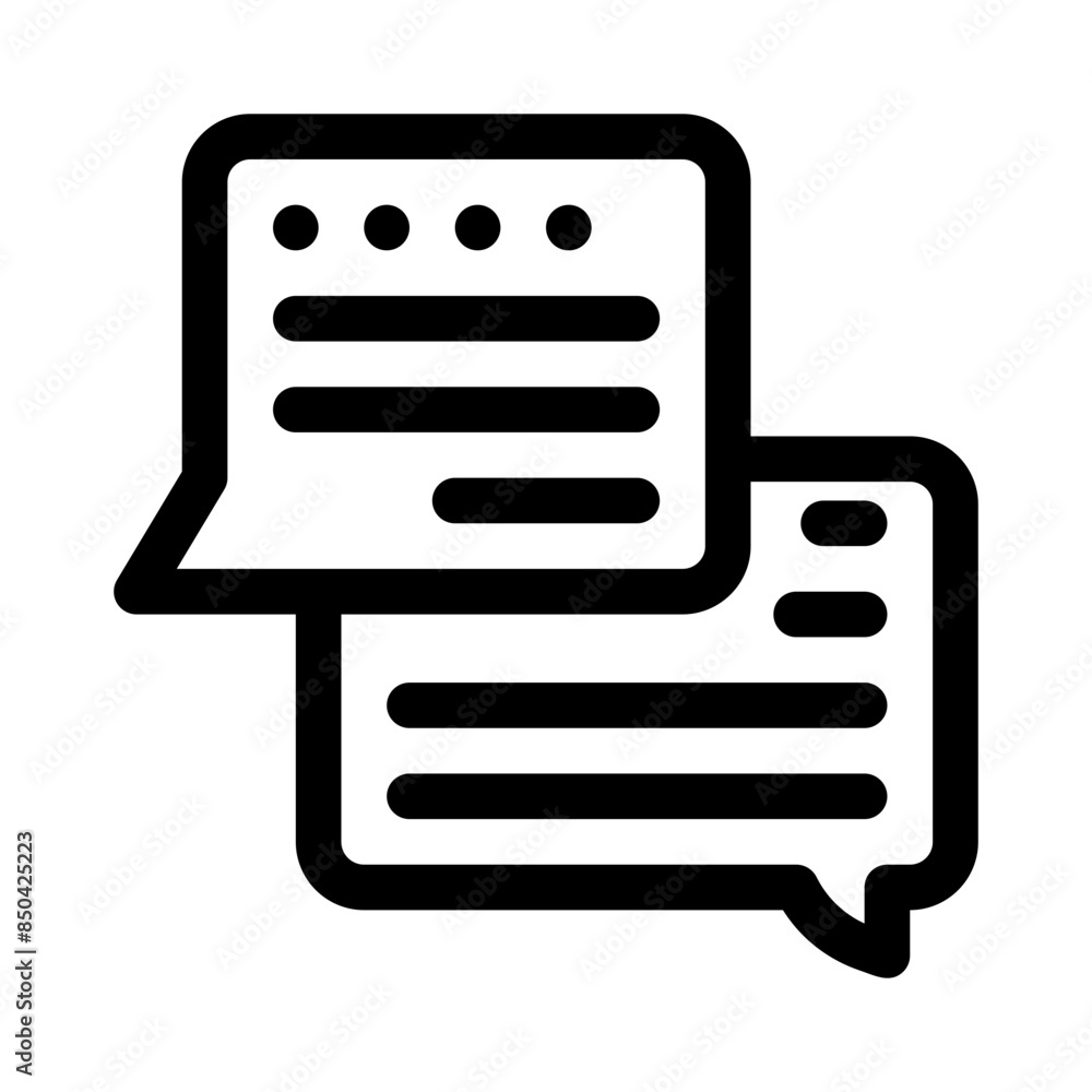 message line icon message line icon