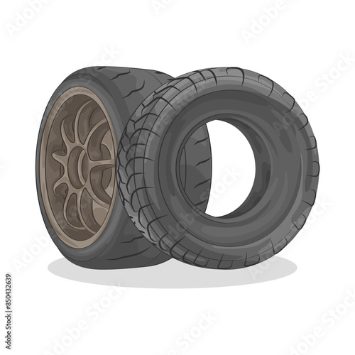 Illustration of tire 