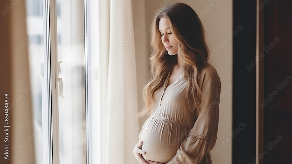 pregnant woman carrying flowers pregnant woman carrying flowers