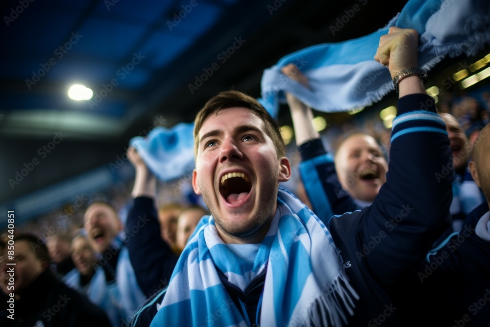 The roaring fans of Scotland - Generative AI The roaring fans of Scotland - Generative AI